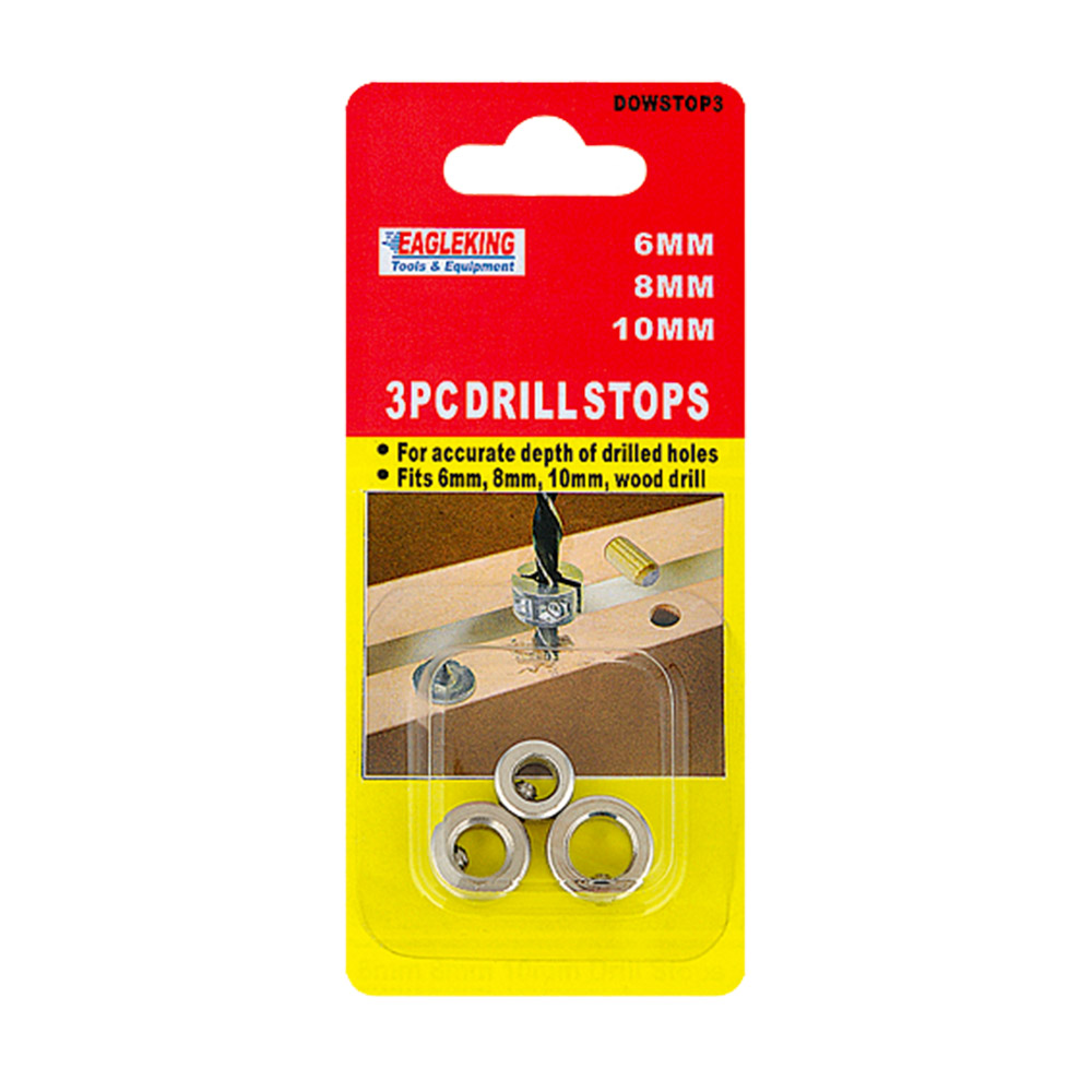 3pc Drill Stops