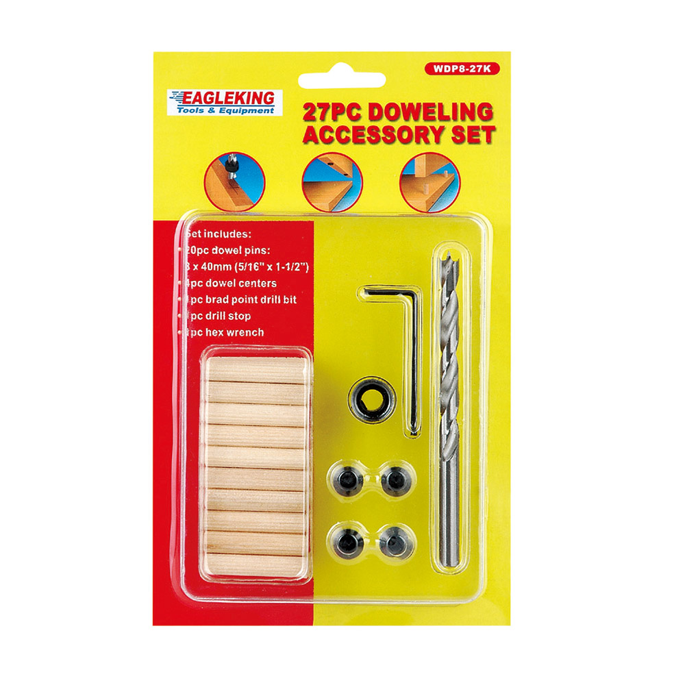 27pc Doweling  Accessory Set
