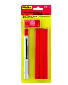 12pc Carpenter Pencil Sharpener Set