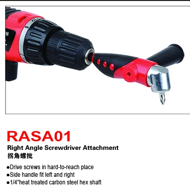 Right Angle Screwdriver Attachment